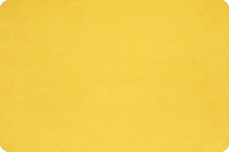 Shannon Fabrics Solid Cuddle 3 Sunshine Minky Fabric - On Pins & Needles Quilting Co.