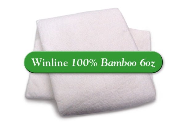 100% BAMBOO 6oz Quilt Batting - Winline Textiles - On Pins & Needles Quilting Co.