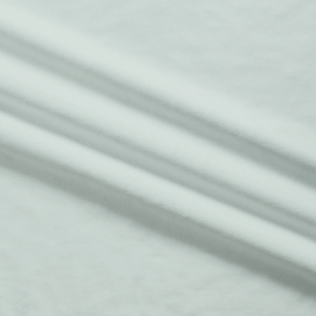 EZ Fabrics Silver Solid Silky Smooth Minky 3mm Fabric (PRICE PER 1/2 YARD) - On Pins & Needles Quilting Co.
