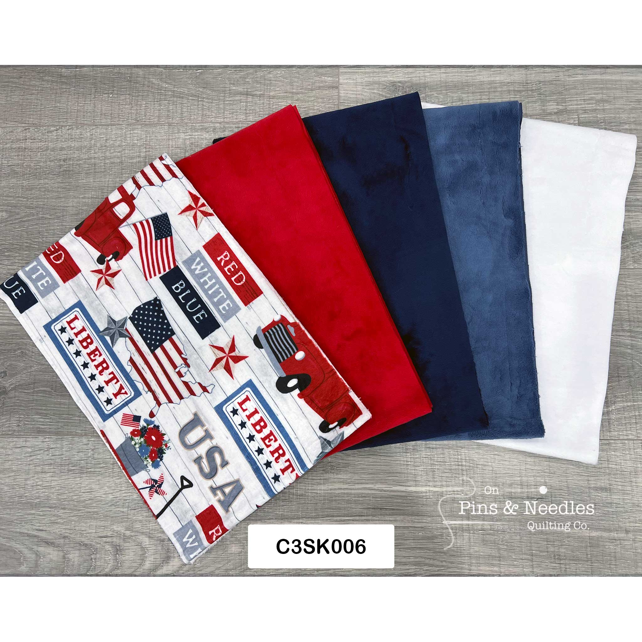 Limited Bundles 5 Pack of 10" x 60" Cuddle Strips - Shannon Fabrics - On Pins & Needles Quilting Co.