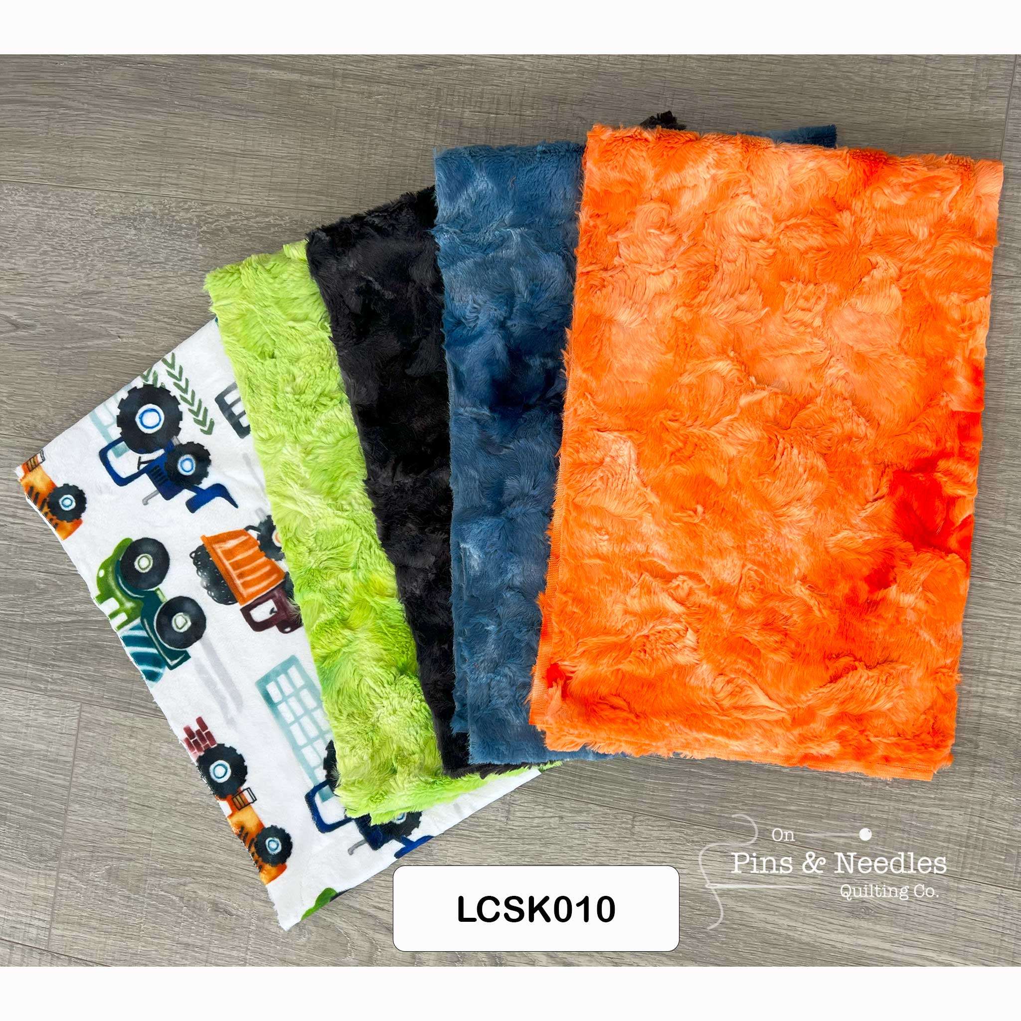 Limited Bundles 5 Pack of 10" x 60" Luxe Cuddle Strips - Shannon Fabrics - On Pins & Needles Quilting Co.