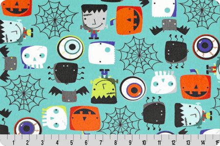 Shannon Fabrics 10" x 60" Cuddle Minky Print Fabric Strips - On Pins & Needles Quilting Co.