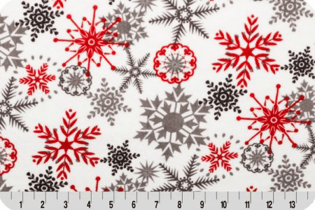 Shannon Fabrics 10" x 60" Cuddle Minky Print Fabric Strips - On Pins & Needles Quilting Co.