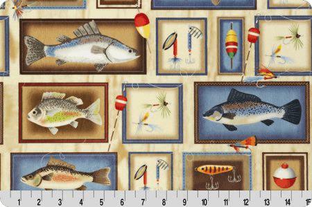 Shannon Fabrics 10" x 60" Cuddle Minky Print Fabric Strips - On Pins & Needles Quilting Co.