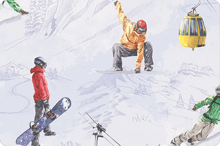 Shannon Fabrics 10" x 60" Cuddle Minky Print Fabric Strips - On Pins & Needles Quilting Co.