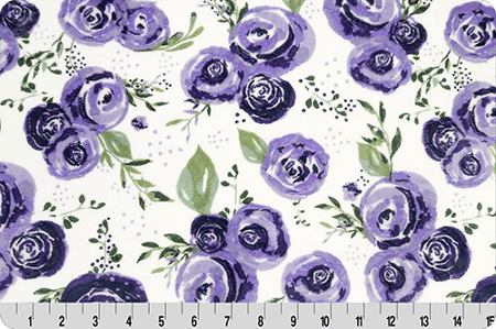 Shannon Fabrics 10" x 60" Cuddle Minky Print Fabric Strips - On Pins & Needles Quilting Co.