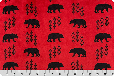 Shannon Fabrics 10" x 60" Cuddle Minky Print Fabric Strips - On Pins & Needles Quilting Co.