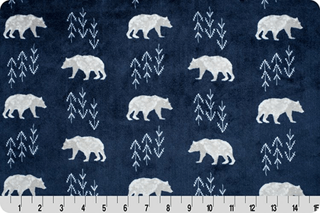 Shannon Fabrics 10" x 60" Cuddle Minky Print Fabric Strips - On Pins & Needles Quilting Co.