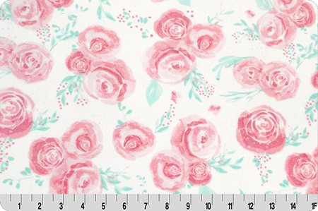 Shannon Fabrics 10" x 60" Cuddle Minky Print Fabric Strips - On Pins & Needles Quilting Co.