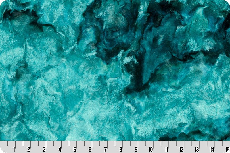 Shannon Fabrics 2 Yard Luxe Cuddle Cut Galaxy Mallard Minky Fabric (60"x72") - On Pins & Needles Quilting Co.