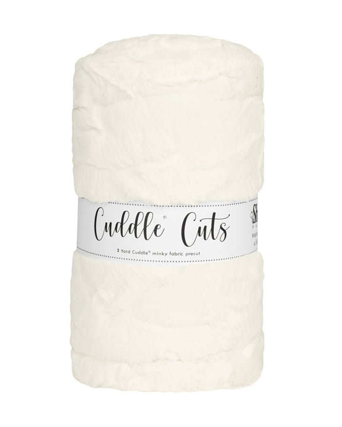 Shannon Fabrics 2 Yard Luxe Cuddle Cut Hide Natural Minky Fabric (60"x72") - On Pins & Needles Quilting Co.