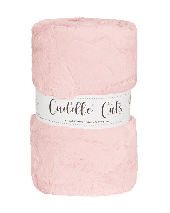 Shannon Fabrics 2 Yard Luxe Cuddle Cut Hide Rosewater Minky Fabric (60"x72") - On Pins & Needles Quilting Co.