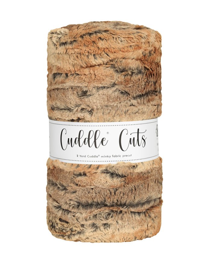 Shannon Fabrics 2 Yard Luxe Cuddle Cut Red Fox Amber Minky Fabric (60"x72") - On Pins & Needles Quilting Co.