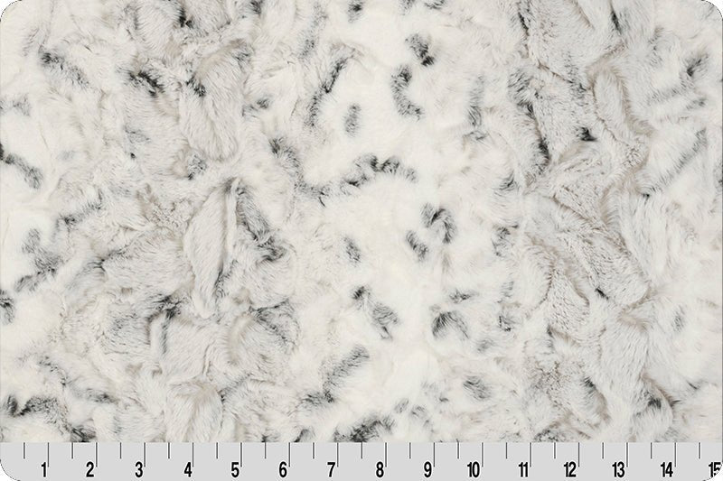 Shannon Fabrics 2 Yard Luxe Cuddle Cut Snowy Owl Alloy Minky Fabric (60"x72") - On Pins & Needles Quilting Co.