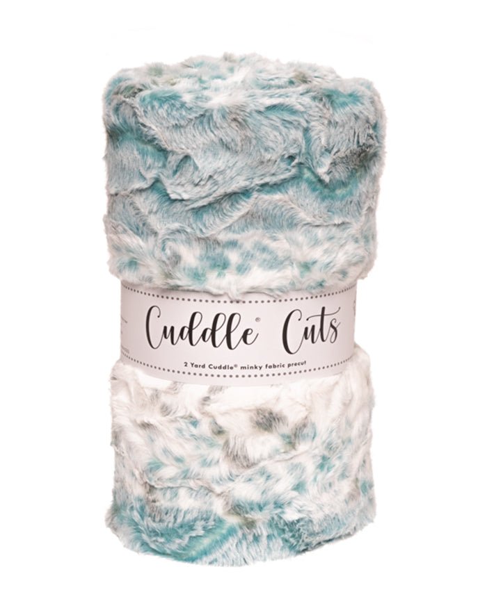 Shannon Fabrics 2 Yard Luxe Cuddle Cut Snowy Owl Mallard Minky Fabric (60"x72") - On Pins & Needles Quilting Co.