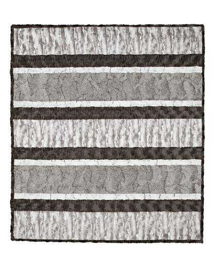 Shannon Fabrics Crazy 8 Silver Jubilee Cuddle Minky Blanket Kit 58"x68" - On Pins & Needles Quilting Co.