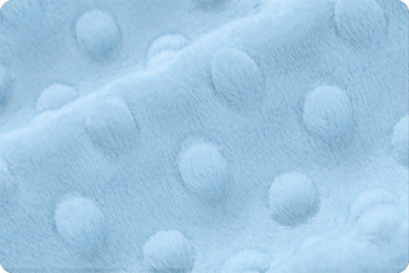 Shannon Fabrics Cuddle Dimple Baby Blue Minky Fabric - On Pins & Needles Quilting Co.