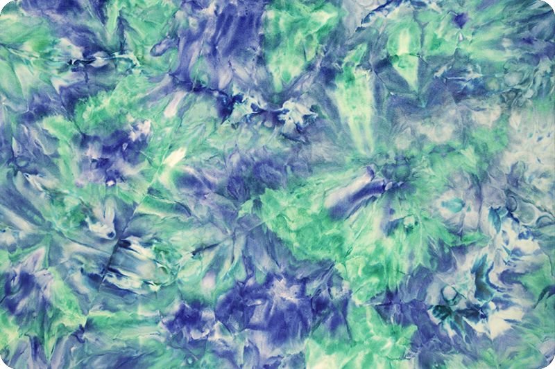 Shannon Fabrics Cuddle Tie Dye Tidal Wave Minky Fabric (PRICE PER 1/2 YARD) - On Pins & Needles Quilting Co.