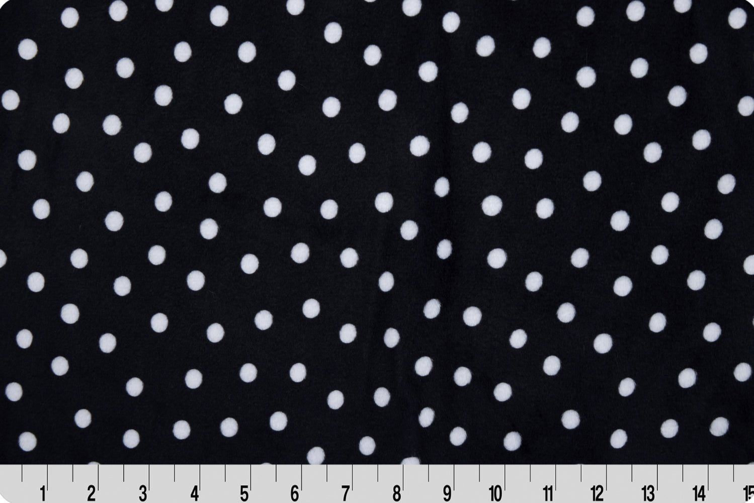 Shannon Fabrics Digital Cuddle Dot Black Minky Fabric - On Pins & Needles Quilting Co.