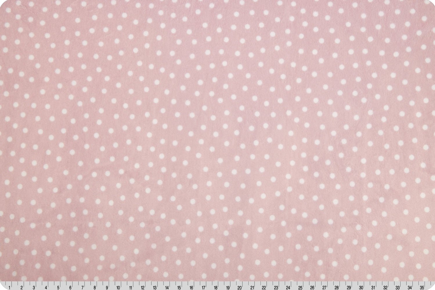 Shannon Fabrics Digital Cuddle Dot Rosewater Minky Fabric - On Pins & Needles Quilting Co.