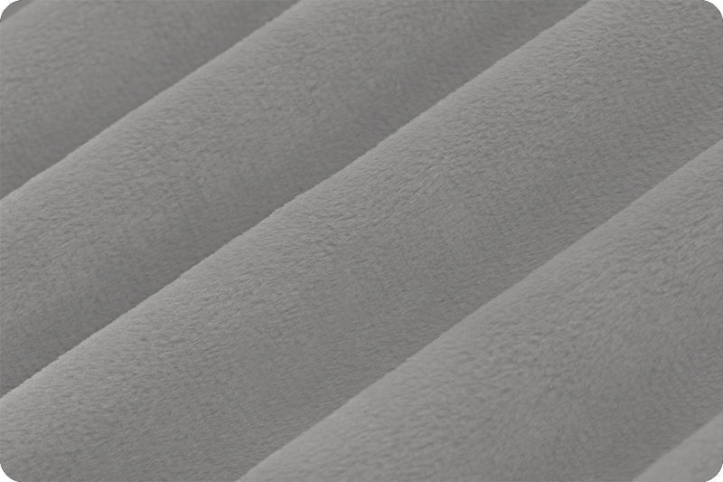 Shannon Fabrics Extra Wide 90" Solid Cuddle 3 Alloy Minky Fabric - On Pins & Needles Quilting Co.