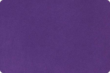 Shannon Fabrics Extra Wide 90" Solid Cuddle 3 Amethyst Minky Fabric (PRICE PER 1/2 YARD) - On Pins & Needles Quilting Co.