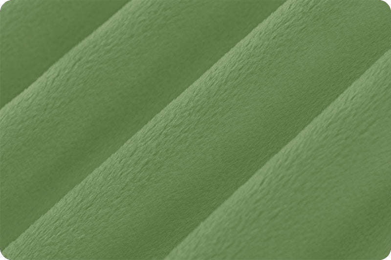 Shannon Fabrics Extra Wide 90" Solid Cuddle 3 Basil Minky Fabric (PRICE PER 1/2 YARD) - On Pins & Needles Quilting Co.