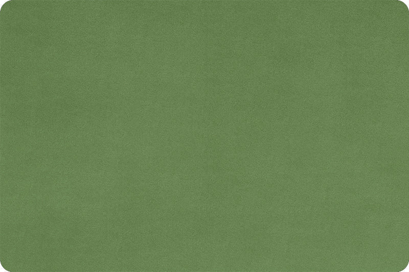 Shannon Fabrics Extra Wide 90" Solid Cuddle 3 Basil Minky Fabric (PRICE PER 1/2 YARD) - On Pins & Needles Quilting Co.