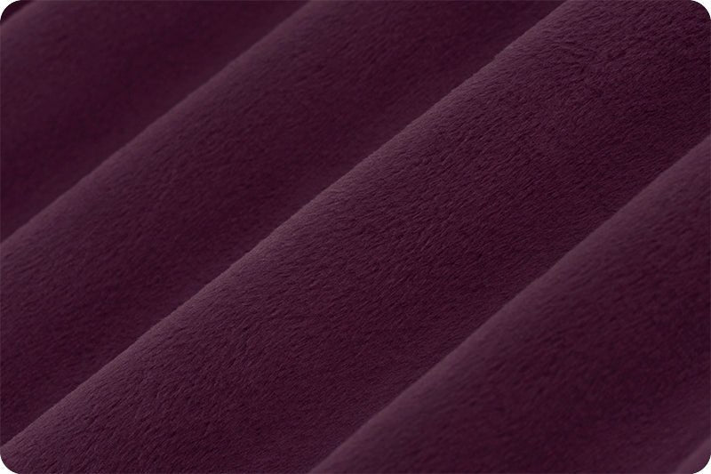 Shannon Fabrics Extra Wide 90" Solid Cuddle 3 Berry Minky Fabric (PRICE PER 1/2 YARD) - On Pins & Needles Quilting Co.