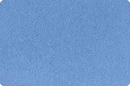 Shannon Fabrics Extra Wide 90" Solid Cuddle 3 Bluebell Minky Fabric (PRICE PER 1/2 YARD) - On Pins & Needles Quilting Co.