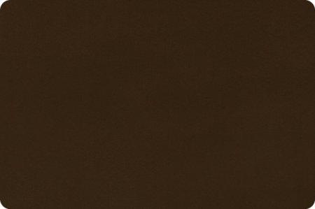 Shannon Fabrics Extra Wide 90" Solid Cuddle 3 Brown Minky Fabric (PRICE PER 1/2 YARD) - On Pins & Needles Quilting Co.