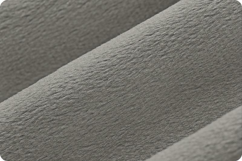 Shannon Fabrics Extra Wide 90" Solid Cuddle 3 Charcoal (PRICE PER 1/2 YARD) - On Pins & Needles Quilting Co.