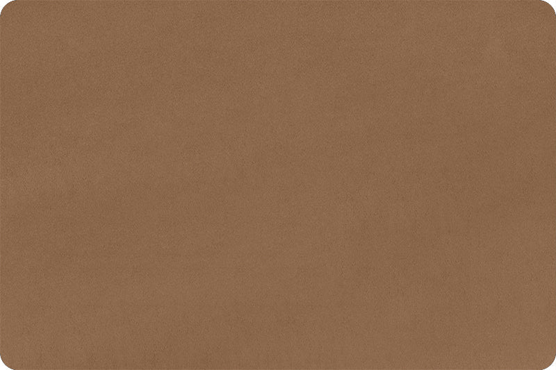 Shannon Fabrics Extra Wide 90" Solid Cuddle 3 Cocoa Minky Fabric - On Pins & Needles Quilting Co.