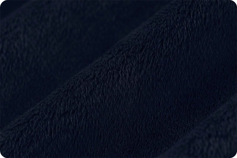 Shannon Fabrics Extra Wide 90" Solid Cuddle 3 Ink Minky Fabric - On Pins & Needles Quilting Co.