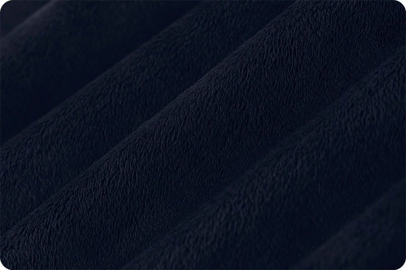 Shannon Fabrics Extra Wide 90" Solid Cuddle 3 Ink Minky Fabric - On Pins & Needles Quilting Co.