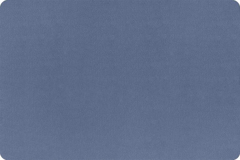 Shannon Fabrics Extra Wide 90" Solid Cuddle 3 Jeans Minky Fabric (PRICE PER 1/2 YARD) - On Pins & Needles Quilting Co.