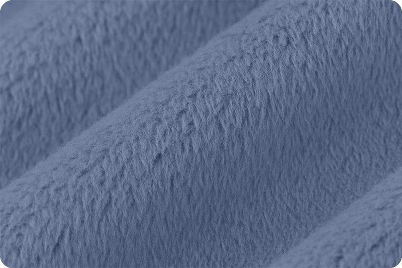 Shannon Fabrics Extra Wide 90" Solid Cuddle 3 Jeans Minky Fabric (PRICE PER 1/2 YARD) - On Pins & Needles Quilting Co.