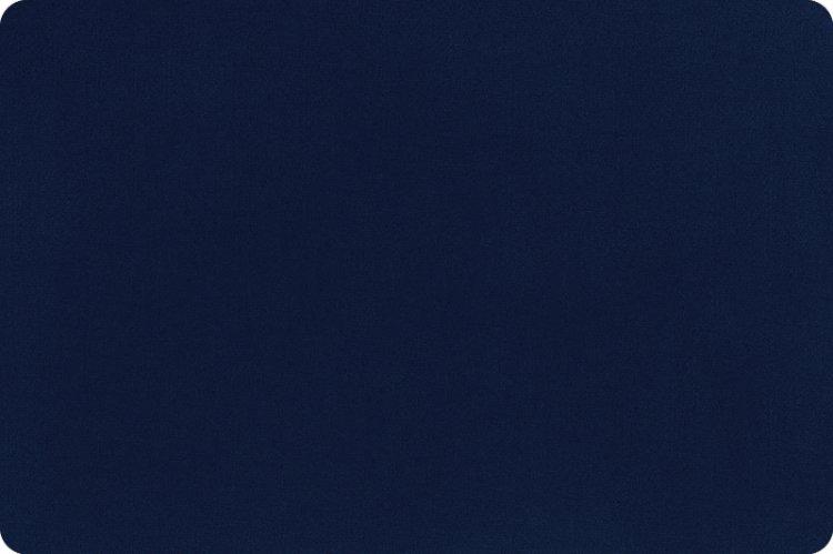 Shannon Fabrics Extra Wide 90" Solid Cuddle 3 Navy (PRICE PER 1/2 YARD) - On Pins & Needles Quilting Co.