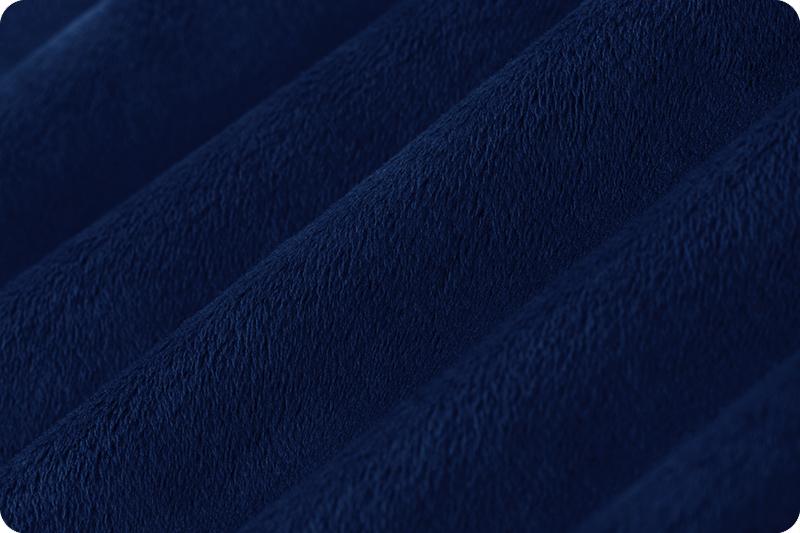 Shannon Fabrics Extra Wide 90" Solid Cuddle 3 Navy (PRICE PER 1/2 YARD) - On Pins & Needles Quilting Co.