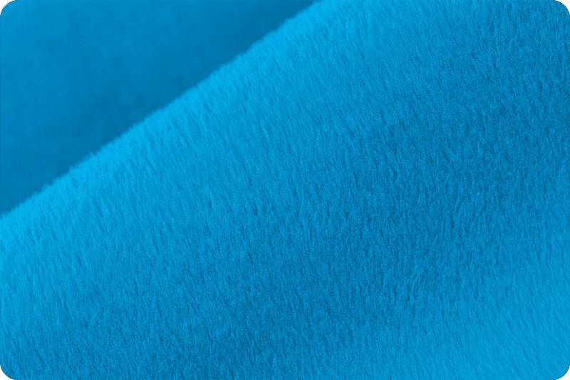 Shannon Fabrics Extra Wide 90" Solid Cuddle 3 Peacock Minky Fabric - On Pins & Needles Quilting Co.