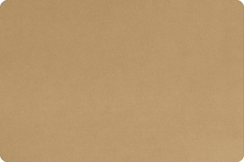 Shannon Fabrics Extra Wide 90" Solid Cuddle 3 Sand Minky Fabric (PRICE PER 1/2 YARD) - On Pins & Needles Quilting Co.