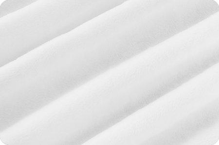 Shannon Fabrics Extra Wide 90" Solid Cuddle 3 Snow Minky Fabric (PRICE PER 1/2 YARD) - On Pins & Needles Quilting Co.