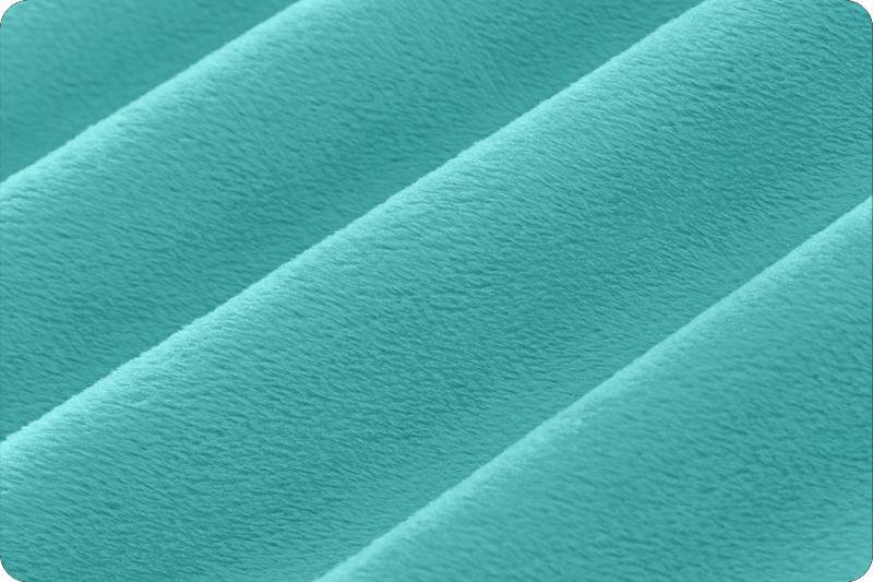 Shannon Fabrics Extra Wide 90" Solid Cuddle 3 Teal Minky Fabric (PRICE PER 1/2 YARD) - On Pins & Needles Quilting Co.