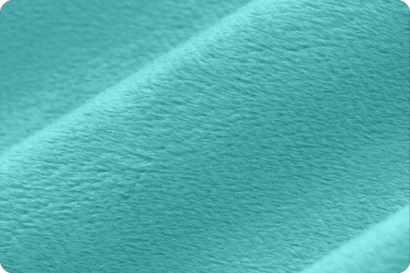 Shannon Fabrics Extra Wide 90" Solid Cuddle 3 Teal Minky Fabric (PRICE PER 1/2 YARD) - On Pins & Needles Quilting Co.