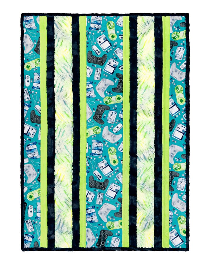 Shannon Fabrics Fabulous 5 Level Up Cuddle Minky Blanket Kit 38"x58" - On Pins & Needles Quilting Co.
