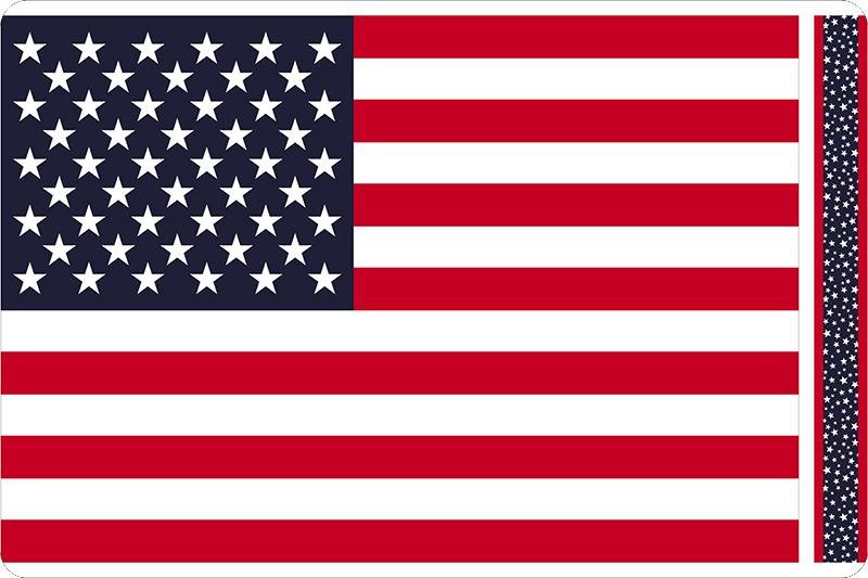 Shannon Fabrics Flag USA Digital Cuddle Minky Panel Navy - On Pins & Needles Quilting Co.