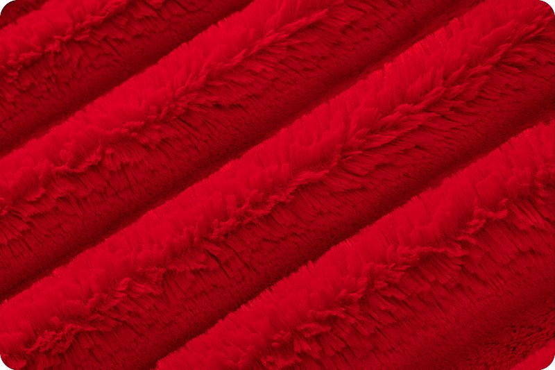 Shannon Fabrics Luxe Cuddle Bunny Cardinal Minky Fabric - On Pins & Needles Quilting Co.