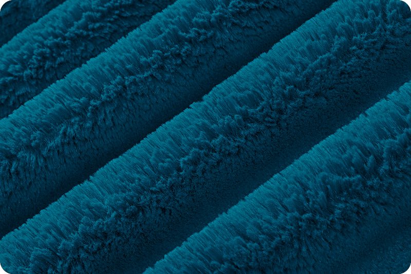 Shannon Fabrics Luxe Cuddle Bunny Dark Sea Minky Fabric - On Pins & Needles Quilting Co.