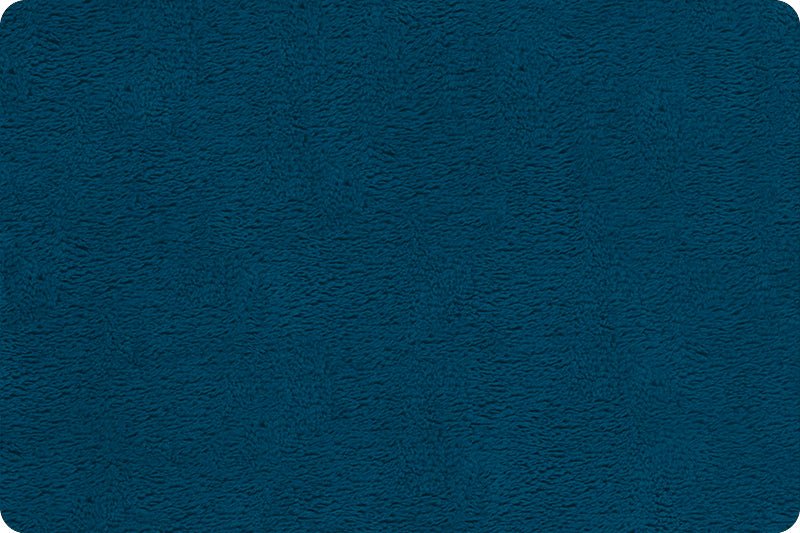 Shannon Fabrics Luxe Cuddle Bunny Dark Sea Minky Fabric - On Pins & Needles Quilting Co.