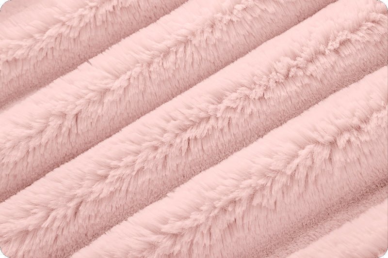 Shannon Fabrics Luxe Cuddle Bunny Rosewater Minky Fabric - On Pins & Needles Quilting Co.